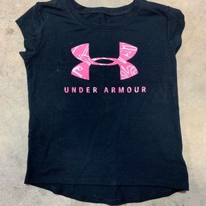 Little girls under armour shirt